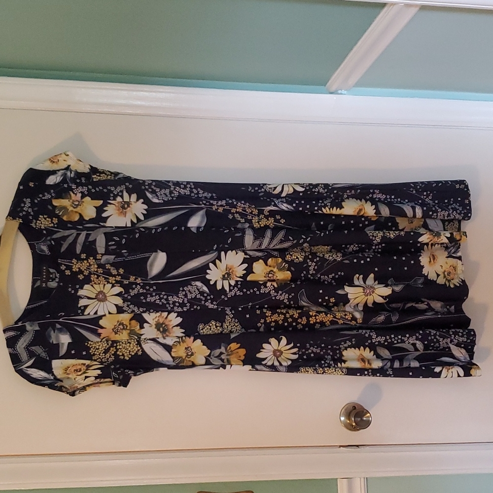Spring floral dress